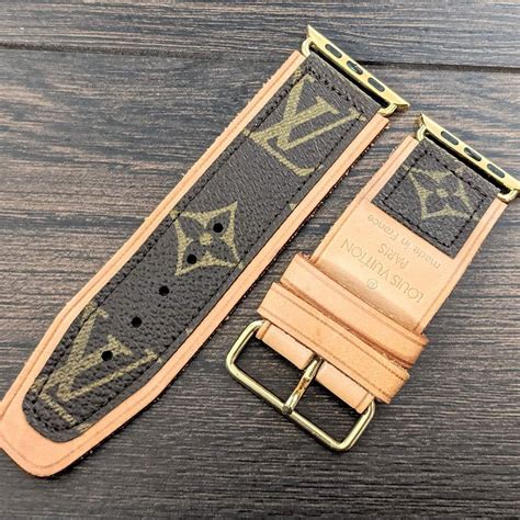 recycled louis vuitton apple watch band|upcycled lv apple watch bands.